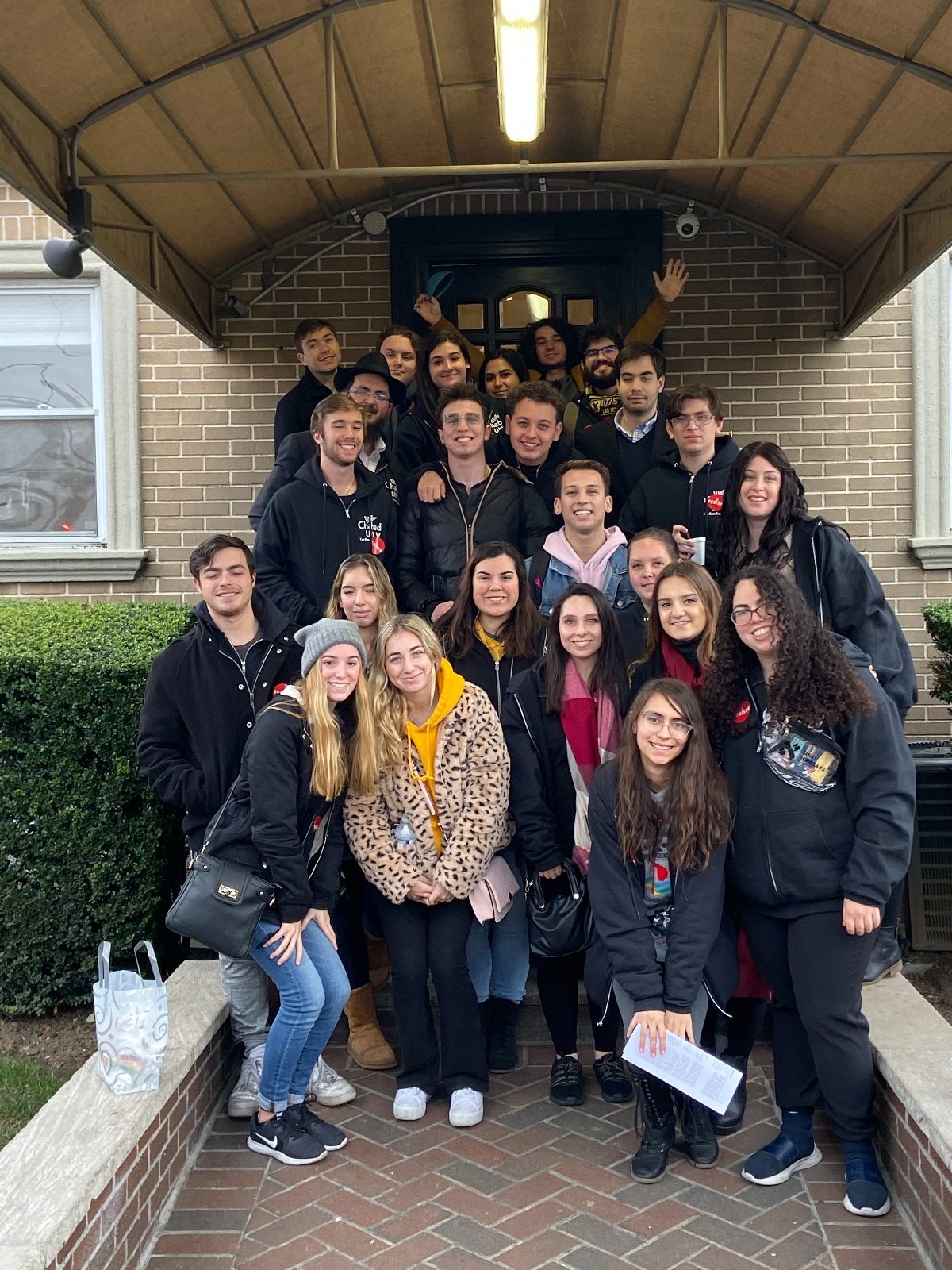 Chabad UNLV students together at the Chabad House